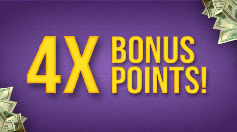 Image of Friday – 4X Bonus Points