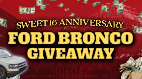 Image of Ford Bronco Giveaway