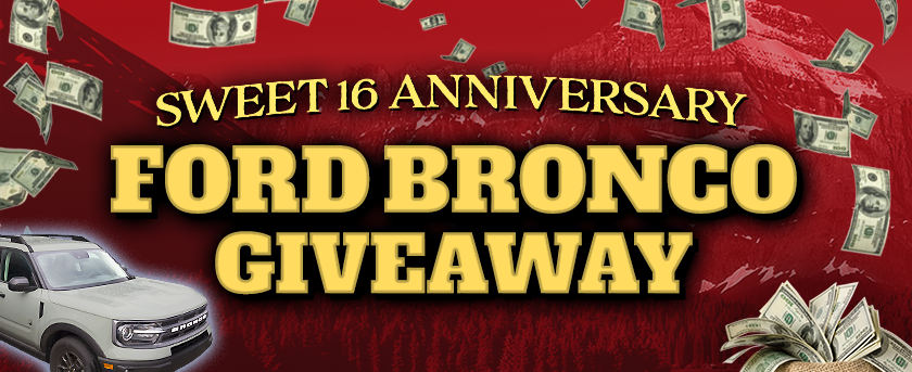 Image of Ford Bronco Giveaway