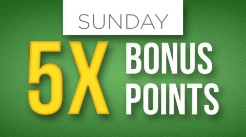 Image of Sunday – 5X Bonus Points